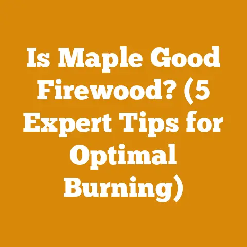 Is Maple Good Firewood? (5 Expert Tips for Optimal Burning)