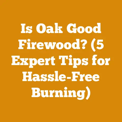 Is Oak Good Firewood? (5 Expert Tips for Hassle-Free Burning)