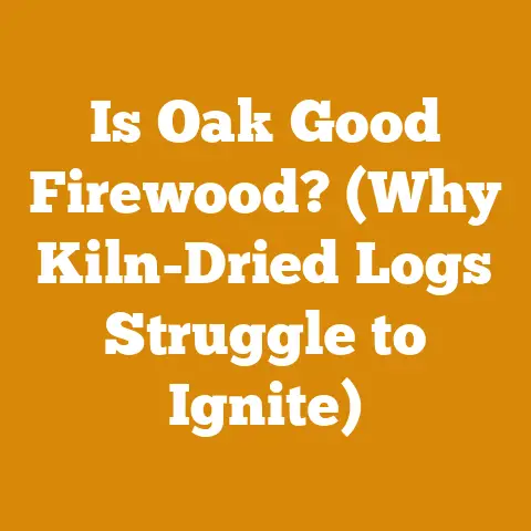 Is Oak Good Firewood? (Why Kiln-Dried Logs Struggle to Ignite)