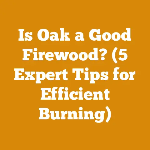 Is Oak a Good Firewood? (5 Expert Tips for Efficient Burning)