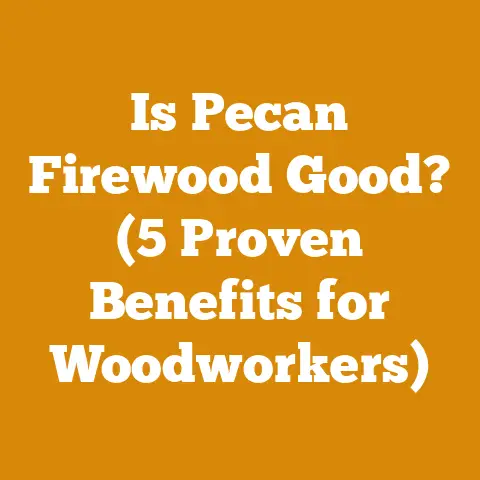 Is Pecan Firewood Good? (5 Proven Benefits for Woodworkers)