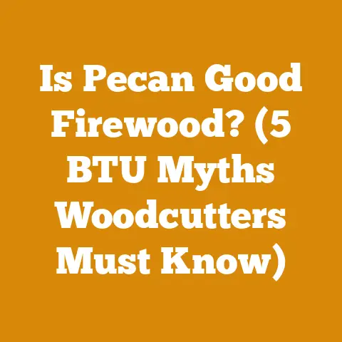 Is Pecan Good Firewood? (5 BTU Myths Woodcutters Must Know)