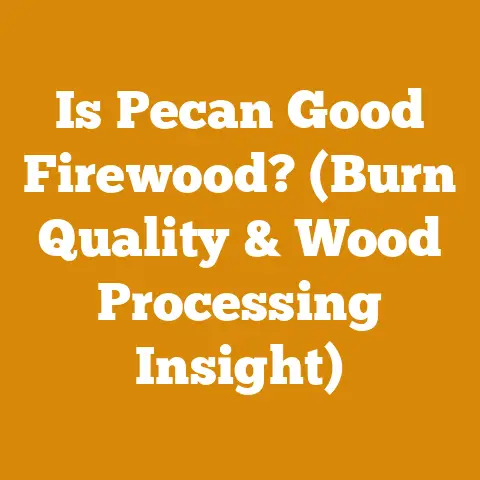 Is Pecan Good Firewood? (Burn Quality & Wood Processing Insight)