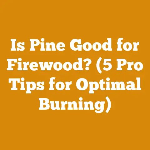 Is Pine Good for Firewood? (5 Pro Tips for Optimal Burning)