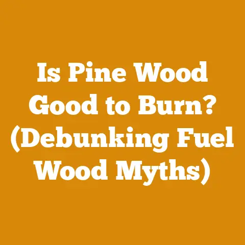 Is Pine Wood Good to Burn? (Debunking Fuel Wood Myths)