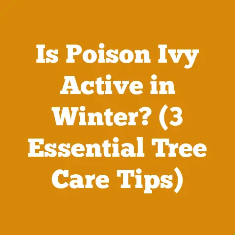 Is Poison Ivy Active in Winter? (3 Essential Tree Care Tips)