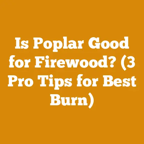 Is Poplar Good for Firewood? (3 Pro Tips for Best Burn)