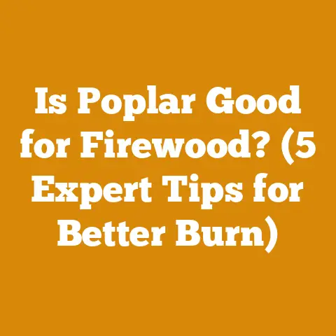 Is Poplar Good for Firewood? (5 Expert Tips for Better Burn)