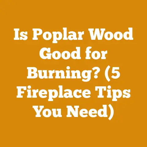 Is Poplar Wood Good for Burning? (5 Fireplace Tips You Need)