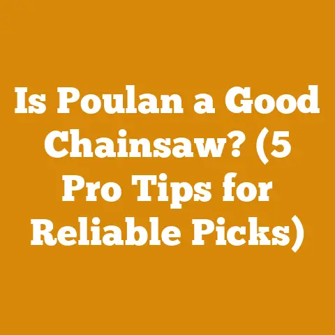 Is Poulan a Good Chainsaw? (5 Pro Tips for Reliable Picks)