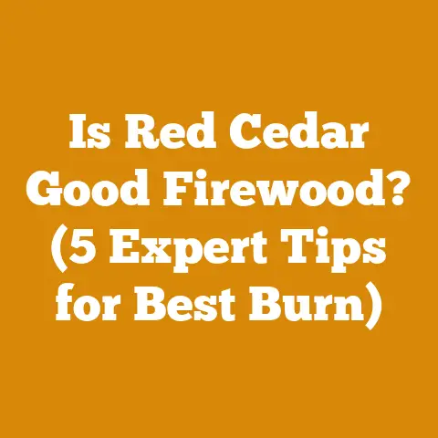 Is Red Cedar Good Firewood? (5 Expert Tips for Best Burn)