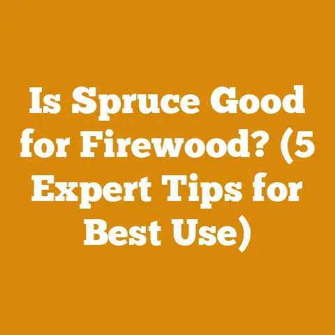 Is Spruce Good for Firewood? (5 Expert Tips for Best Use)