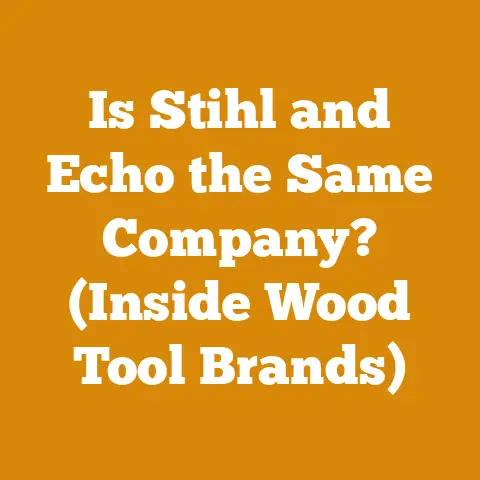 Is Stihl and Echo the Same Company? (Inside Wood Tool Brands)