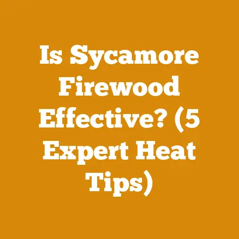 Is Sycamore Firewood Effective? (5 Expert Heat Tips)