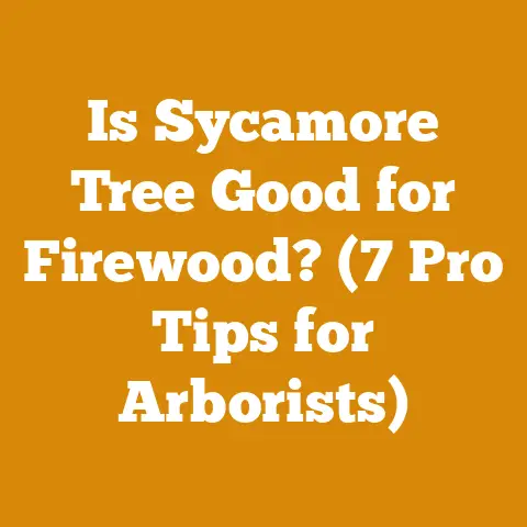 Is Sycamore Tree Good for Firewood? (7 Pro Tips for Arborists)