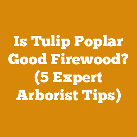 Is Tulip Poplar Good Firewood? (5 Expert Arborist Tips)