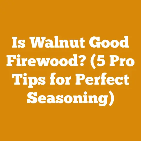 Is Walnut Good Firewood? (5 Pro Tips for Perfect Seasoning)