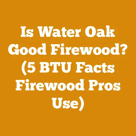 Is Water Oak Good Firewood? (5 BTU Facts Firewood Pros Use)