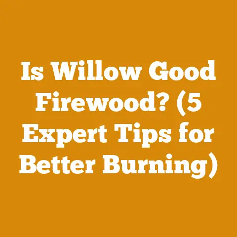 Is Willow Good Firewood? (5 Expert Tips for Better Burning)