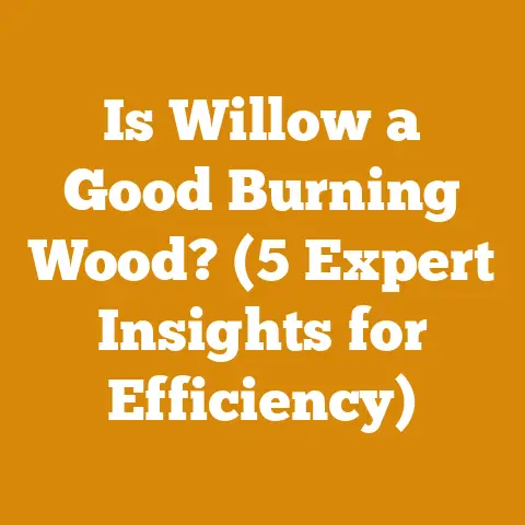Is Willow a Good Burning Wood? (5 Expert Insights for Efficiency)