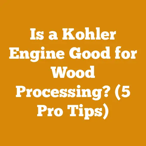 Is a Kohler Engine Good for Wood Processing? (5 Pro Tips)