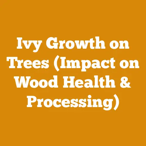 Ivy Growth on Trees (Impact on Wood Health & Processing)