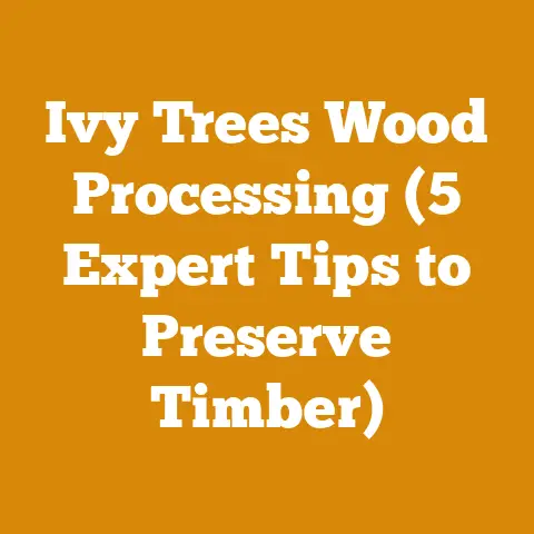 Ivy Trees Wood Processing (5 Expert Tips to Preserve Timber)