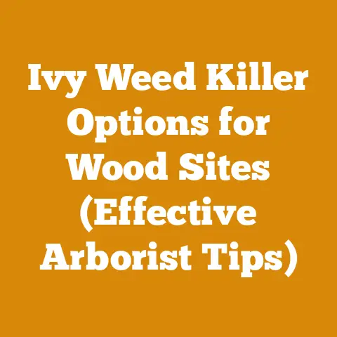 Ivy Weed Killer Options for Wood Sites (Effective Arborist Tips)