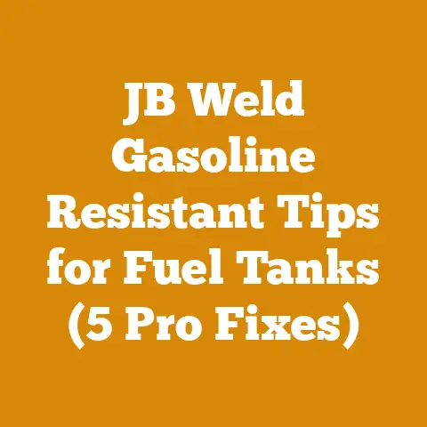 JB Weld Gasoline Resistant Tips for Fuel Tanks (5 Pro Fixes)
