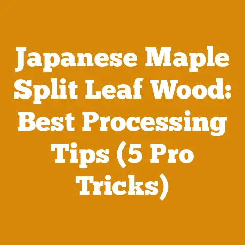 Japanese Maple Split Leaf Wood: Best Processing Tips (5 Pro Tricks)