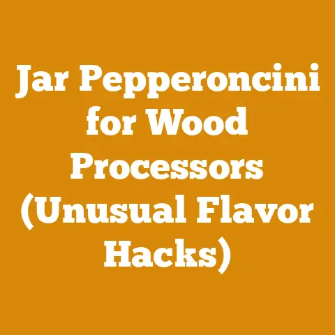 Jar Pepperoncini for Wood Processors (Unusual Flavor Hacks)