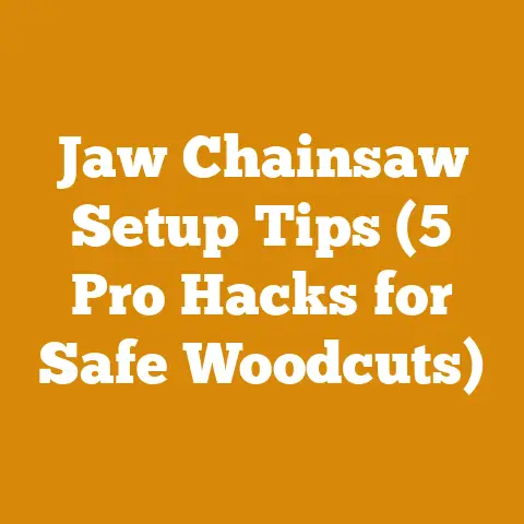 Jaw Chainsaw Setup Tips (5 Pro Hacks for Safe Woodcuts)