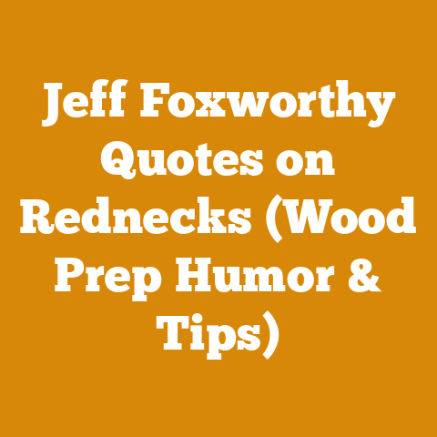 Jeff Foxworthy Quotes on Rednecks (Wood Prep Humor & Tips)