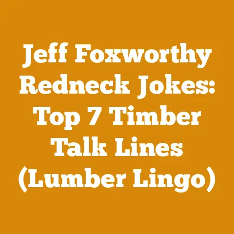 Jeff Foxworthy Redneck Jokes: Top 7 Timber Talk Lines (Lumber Lingo)