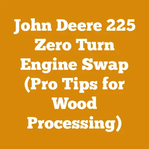 John Deere 225 Zero Turn Engine Swap (Pro Tips for Wood Processing)