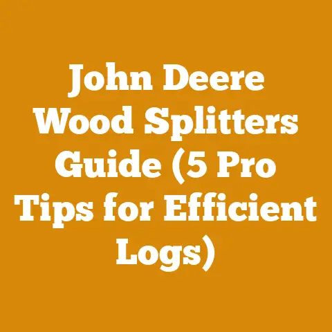 John Deere Wood Splitters Guide (5 Pro Tips for Efficient Logs)