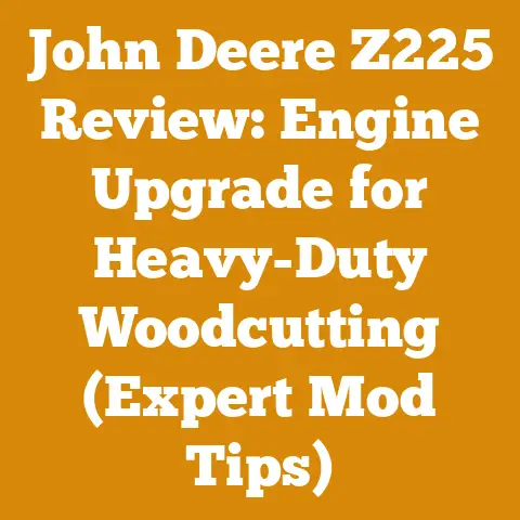 John Deere Z225 Review: Engine Upgrade for Heavy-Duty Woodcutting (Expert Mod Tips)