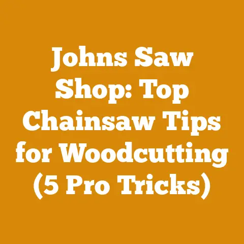 Johns Saw Shop: Top Chainsaw Tips for Woodcutting (5 Pro Tricks)