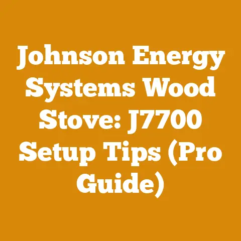 Johnson Energy Systems Wood Stove: J7700 Setup Tips (Pro Guide)