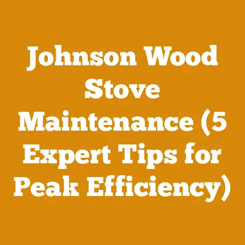 Johnson Wood Stove Maintenance (5 Expert Tips for Peak Efficiency)