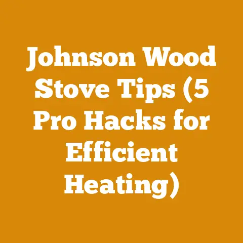 Johnson Wood Stove Tips (5 Pro Hacks for Efficient Heating)