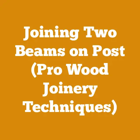 Joining Two Beams on Post (Pro Wood Joinery Techniques)
