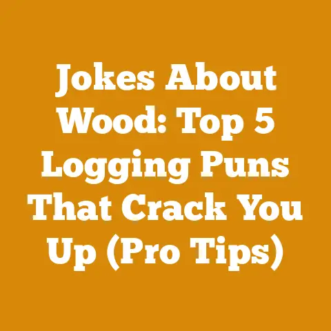 Jokes About Wood: Top 5 Logging Puns That Crack You Up (Pro Tips)