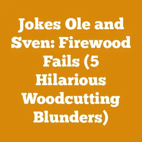 Jokes Ole and Sven: Firewood Fails (5 Hilarious Woodcutting Blunders)