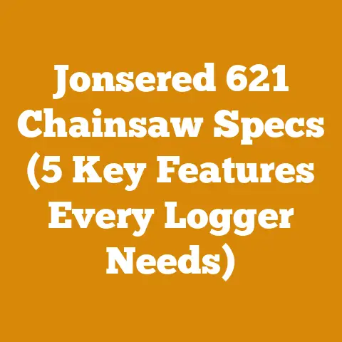 Jonsered 621 Chainsaw Specs (5 Key Features Every Logger Needs)