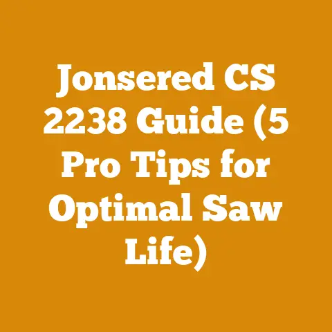 Jonsered CS 2238 Guide (5 Pro Tips for Optimal Saw Life)