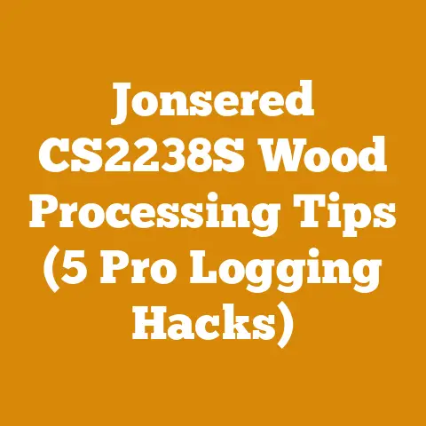 Jonsered CS2238S Wood Processing Tips (5 Pro Logging Hacks)