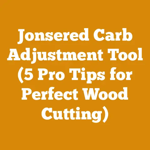 Jonsered Carb Adjustment Tool (5 Pro Tips for Perfect Wood Cutting)