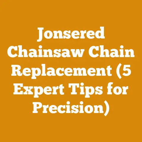 Jonsered Chainsaw Chain Replacement (5 Expert Tips for Precision)