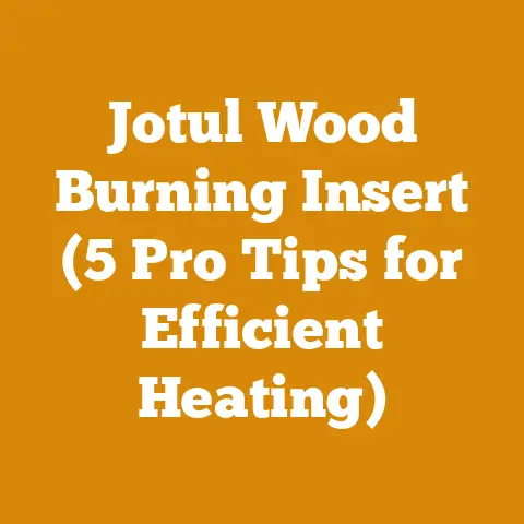 Jotul Wood Burning Insert (5 Pro Tips for Efficient Heating)
